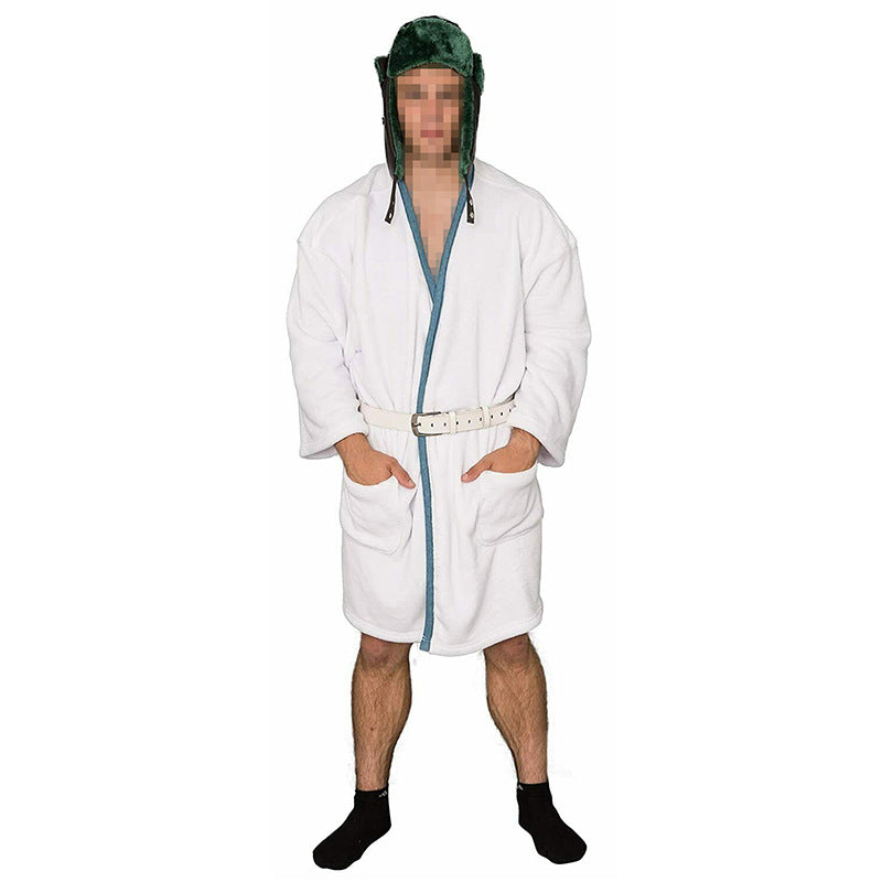 Free Size Christmas Halloween Costume White Robe - product image 4