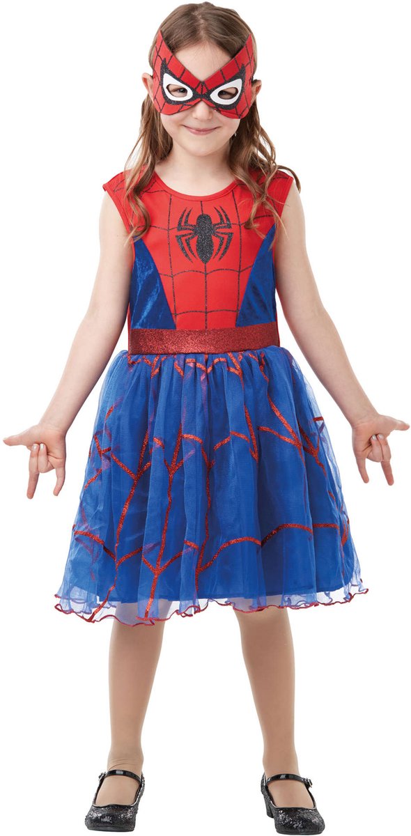 Spider-Girl Deluxe Kids' Superhero Costume – Ages 3–4