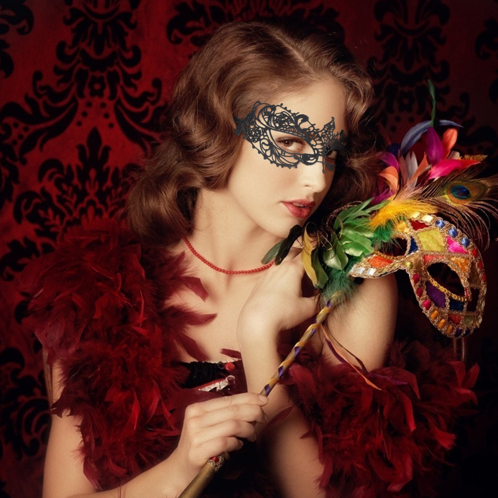 Decorative Accessory for Occasions Mask - alternate view 5