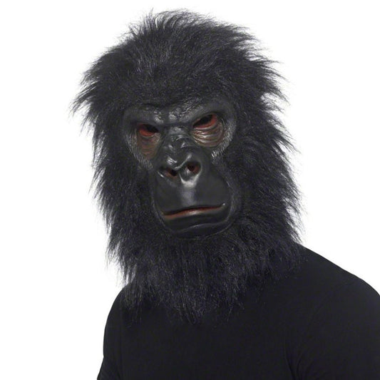 Halloween Gorilla Mask Animal Latex Headgear Performance | Masks | Props & Weapons - Accessories