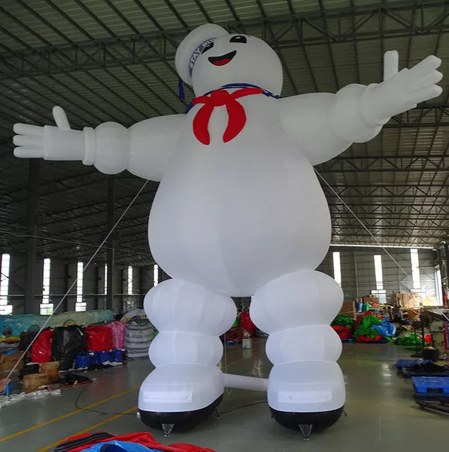 Halloween Inflatable White Cotton Candy Ghost Cartoon Doll - product image 2