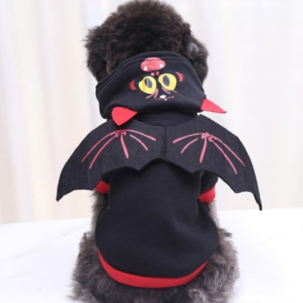 Halloween Pet Funny Black Skull Horror Make-up Cat - Discount Halloween City