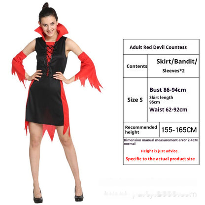 Halloween Costume Witch Vampire Dress-up Party | Indoor Decorations | Costumes - Decorations