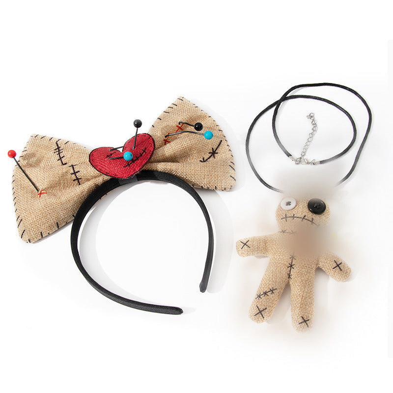 Doll Necklace Headband Dress-up Accessories Prop - alternate view 8