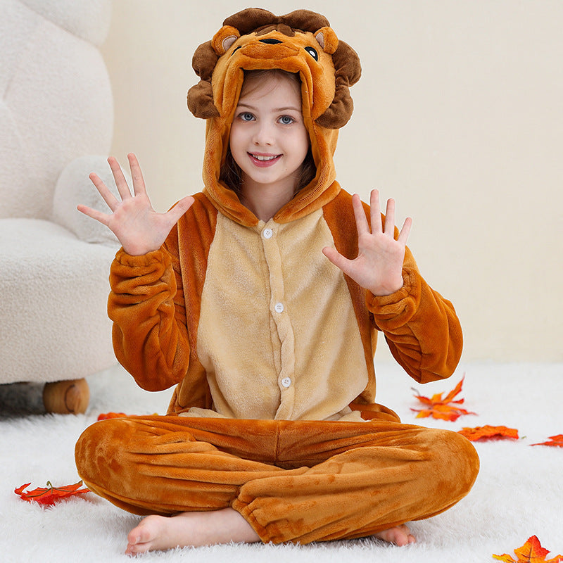 Older Kids Cartoon Animal Halloween Onesie Costume - product image 17