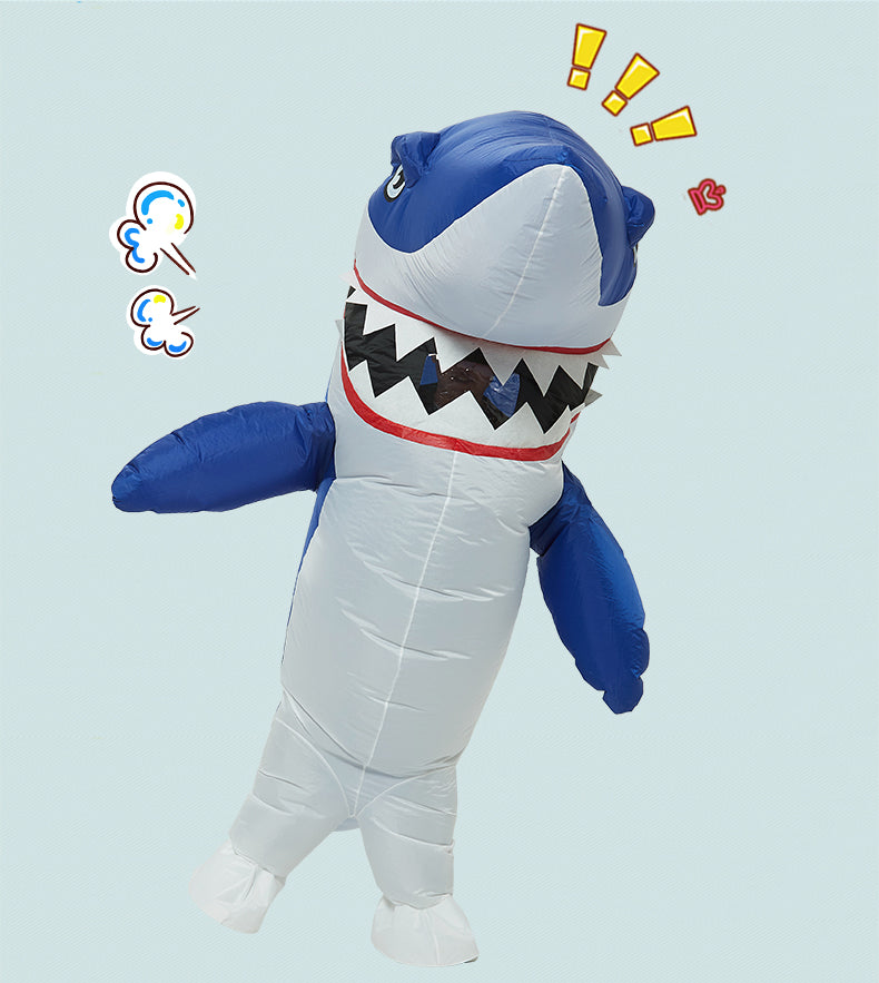 Halloween Funny Cartoon Doll Costume Big Shark - Discount Halloween City