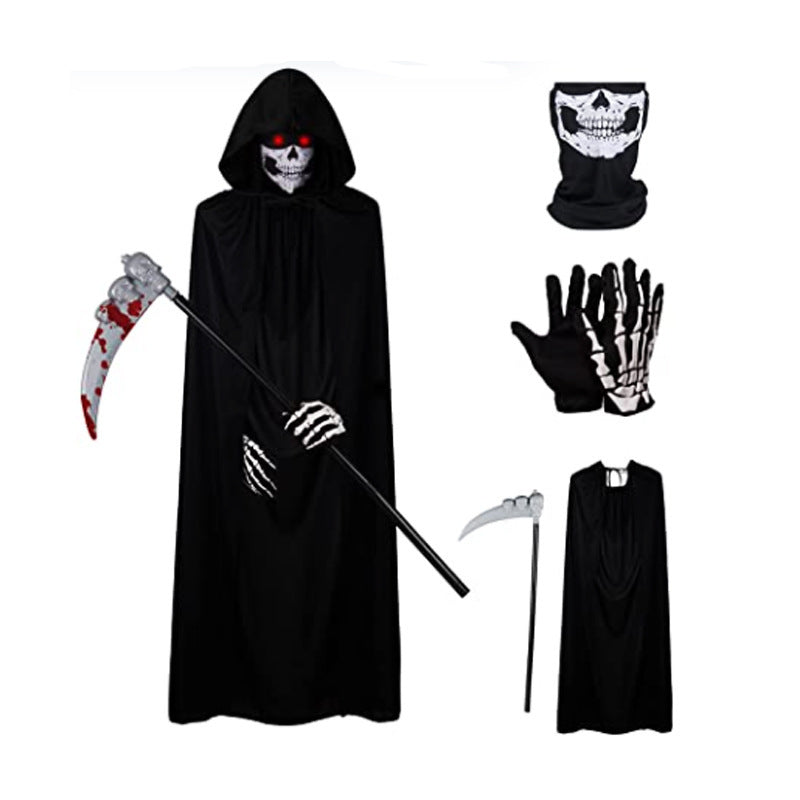 Halloween Skull Party Scarves Mask Masquerade Mardi Gras - Discount Halloween City