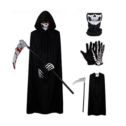 Halloween Skull Party Scarves Mask Masquerade Mardi Gras - Discount Halloween City