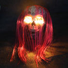 Ribbon Hair Skull