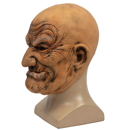 Old Bald Man Halloween Party New Latex Mask Funny Horror | Masks | Indoor Decorations - Decorations
