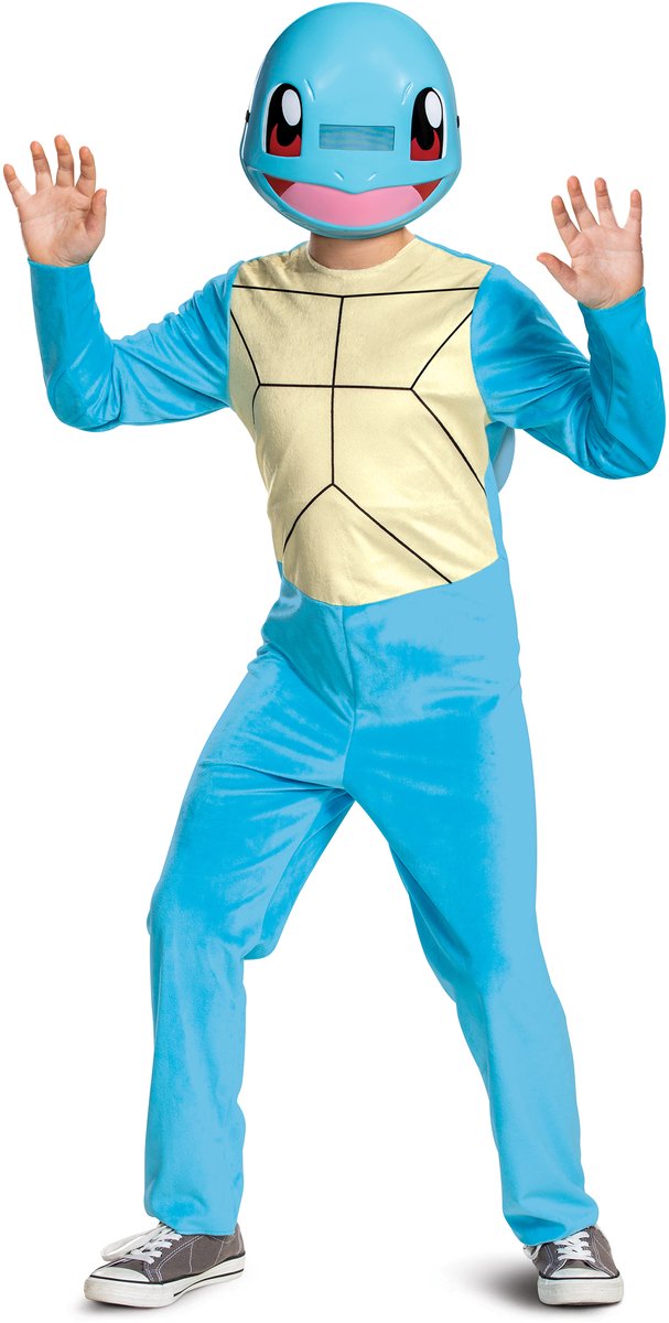 Disguise vegaoo - classic pokémon squirtle costume for kids-0