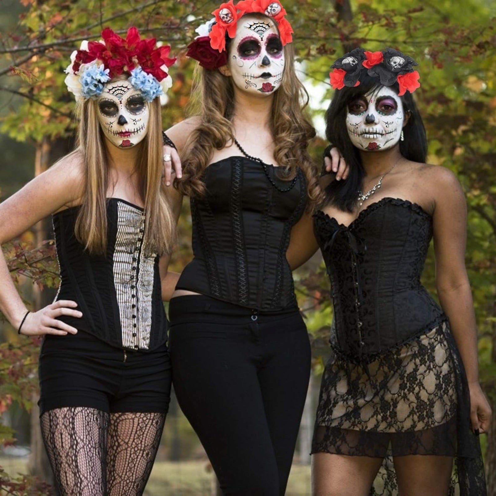 Halloween 2-pack of Photo Booth Props - Day of the Dead - product image 4