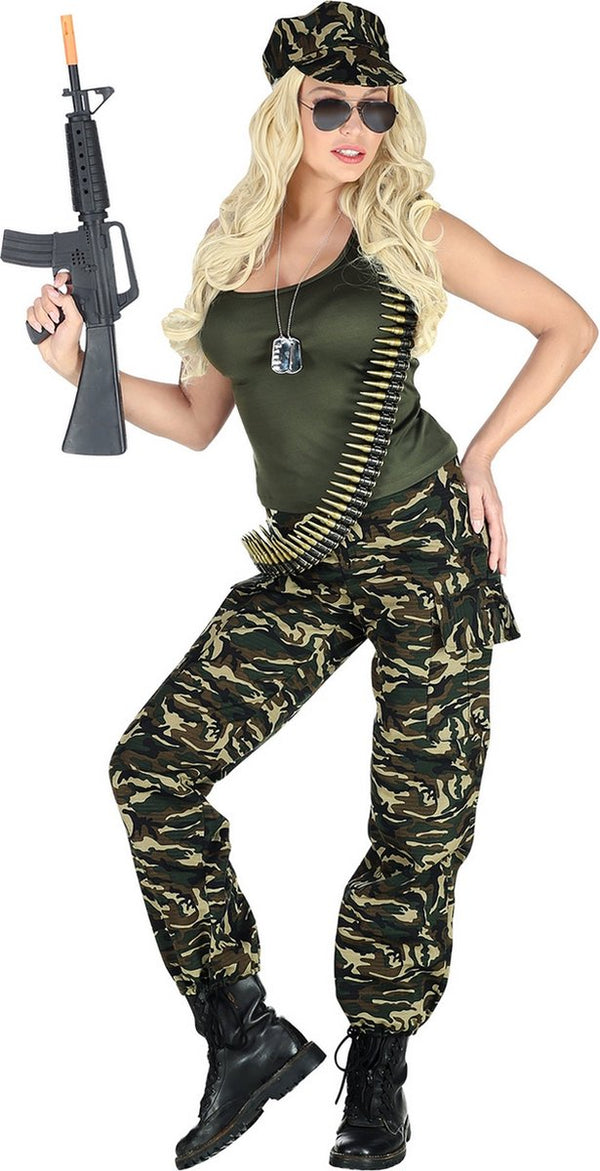 Soldier Costume Ladies