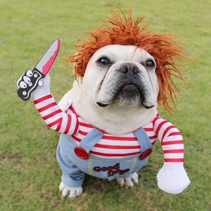Halloween Pet Costume Pet Dog Funny Clothes Adjustable Dog - Discount Halloween City