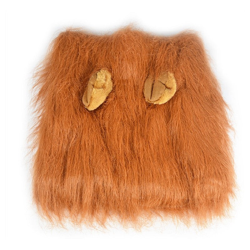 Cute Pet Cosplay Clothes Transfiguration Costume Lion Mane - Discount Halloween City