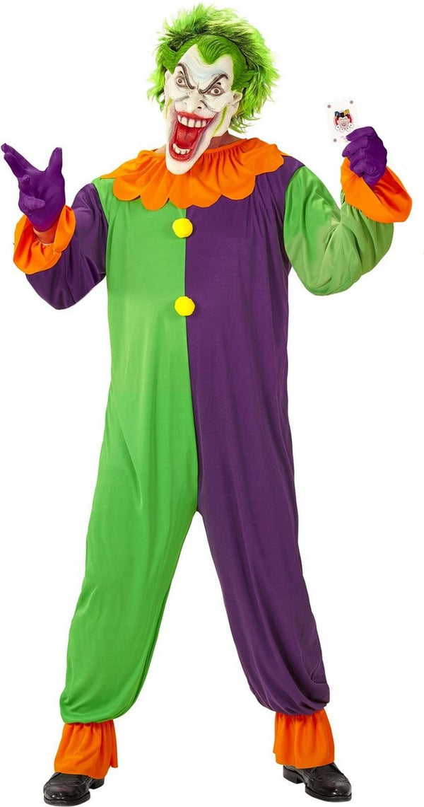 Monster Horror Costume - Evil Joker Jose - Man - Medium - Costume - Halloween