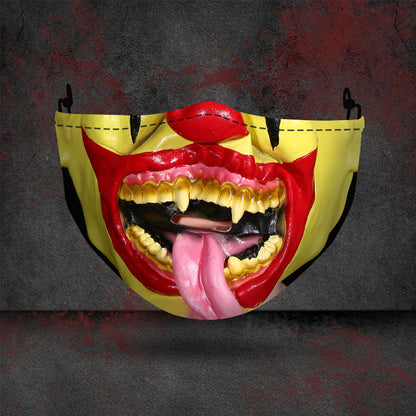 Halloween Printed Mask | Masks | Indoor Decorations - Decorations