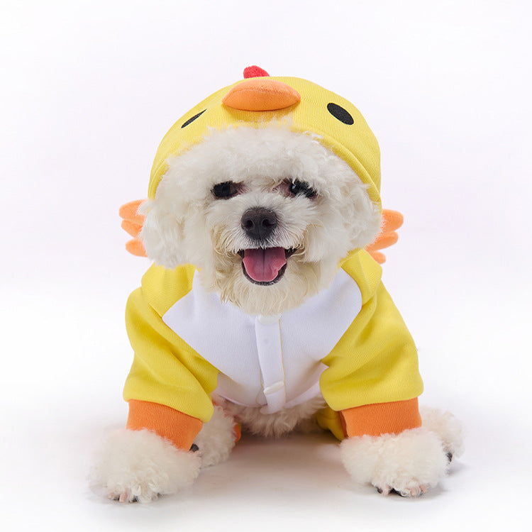 Christmas Pet Costume Clothes Small and Medium Dog Halloween - Discount Halloween City