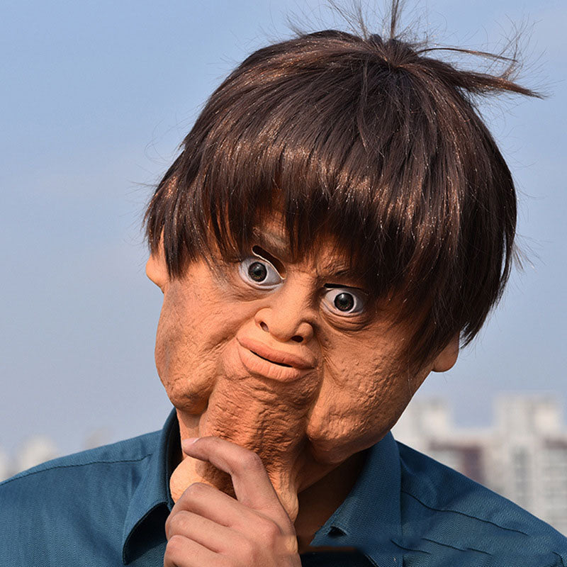 Halloween Strange People's Chin Double Chin Funny Horror - Discount Halloween City