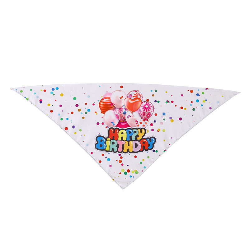 Halloween Dogs and Cats Pet Print Scarf - Discount Halloween City