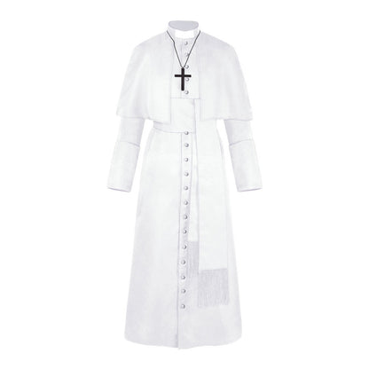 Halloween Priest Medieval Retro Costume - Costumes