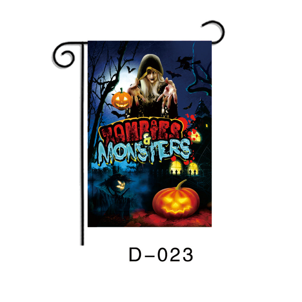Halloween Garden Flag | Outdoor Decor - Decorations