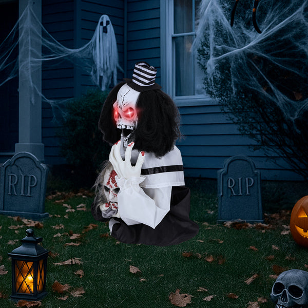 1.8ft Decoration Scary Clown - alternate view 8