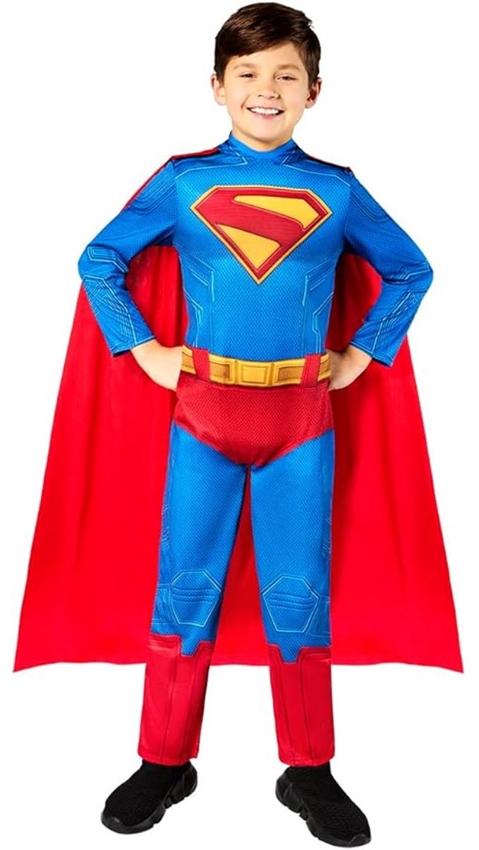 Rubies Superman Costume - DC - Children's Costume - 7 And 8 Years