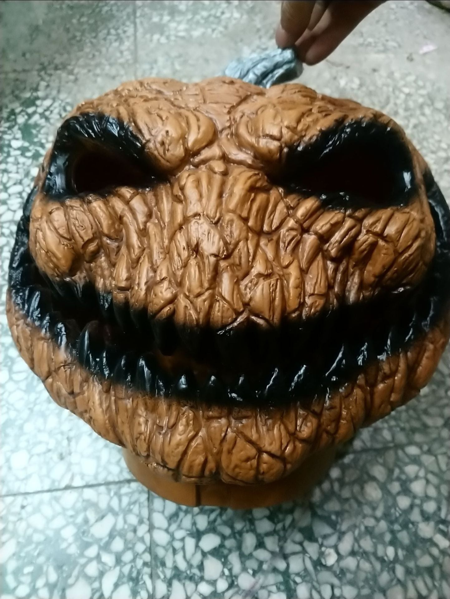 New Pumpkin Lights Funny Ghost Pumpkin Decoration - alternate view 3