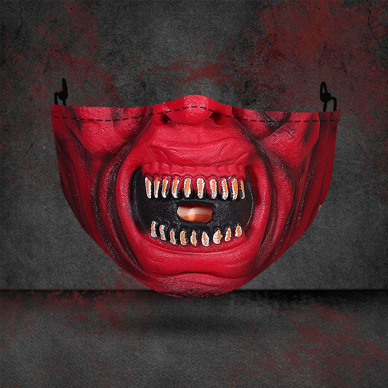 Halloween Printed Mask | Masks | Indoor Decorations - Decorations