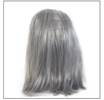 Latex Wig Mask Halloween Horror Headgear - Discount Halloween City