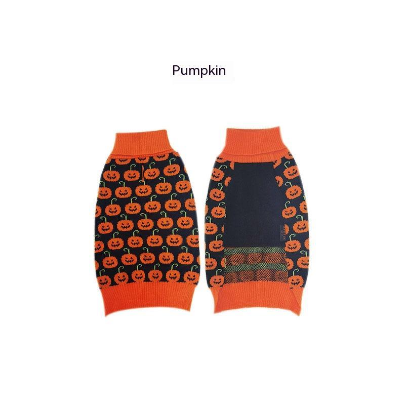 Halloween Dog Sweaters Pet Costume Teddy Warm Leisure - Discount Halloween City