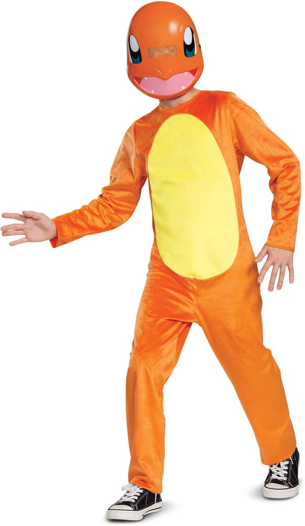 Disguise vegaoo - classic pokémon charmander costume for kids-0
