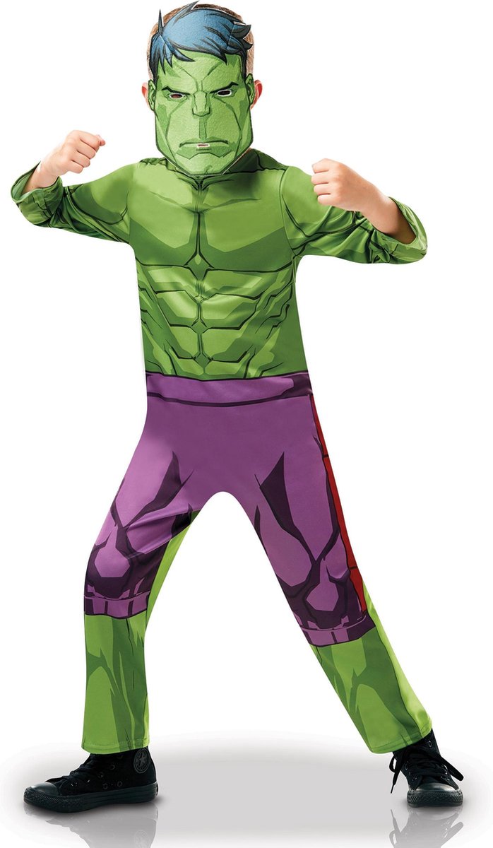 Rubies Classic Hulk™ Animated Series Costume For Boys - Halloween - Costume