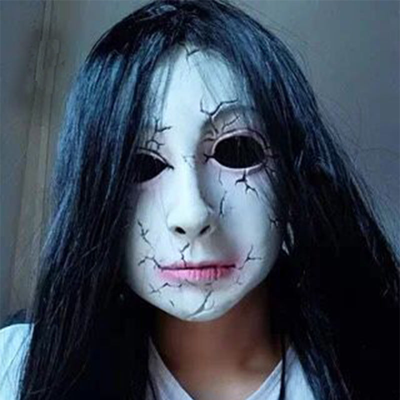Halloween Horror Mask Scary Headgear Ghost Festival Funny - Discount Halloween City