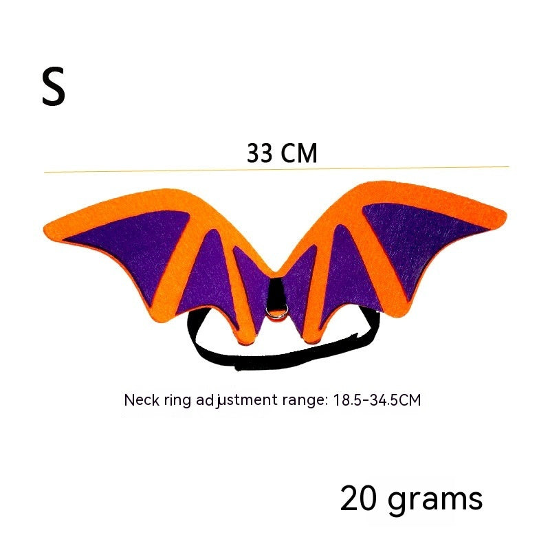 Halloween Pet Costume Bat Wings Bow Tie Hat Accessories - Discount Halloween City