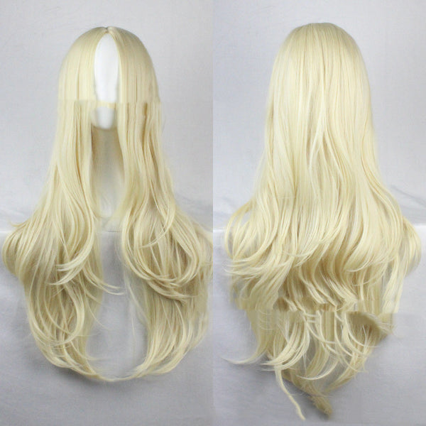 Color Hand-rolled Multicolor Center Wig