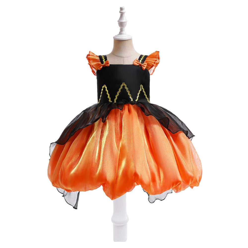 Halloween Witch Performance Costume Princess Dress - Discount Halloween City