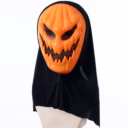 Halloween Party Pumpkin Horror Mask Headgear Dress-up - Discount Halloween City