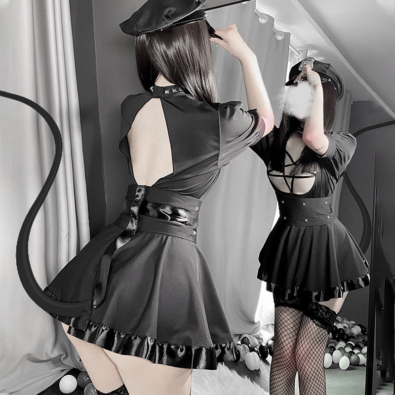 Maid Costume Halloween Uniform Sexy Lingerie Suit - Costumes