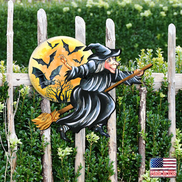 Classic Witch Halloween Door Decoration