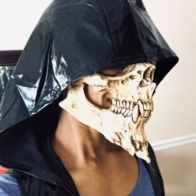 Skull Warrior Horror Halloween Mask - Discount Halloween City