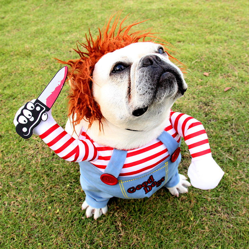 Halloween Pet Costume Pet Dog Funny Clothes Adjustable Dog - Discount Halloween City