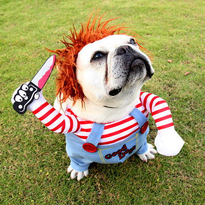 Halloween Pet Costume Pet Dog Funny Clothes Adjustable Dog - Discount Halloween City