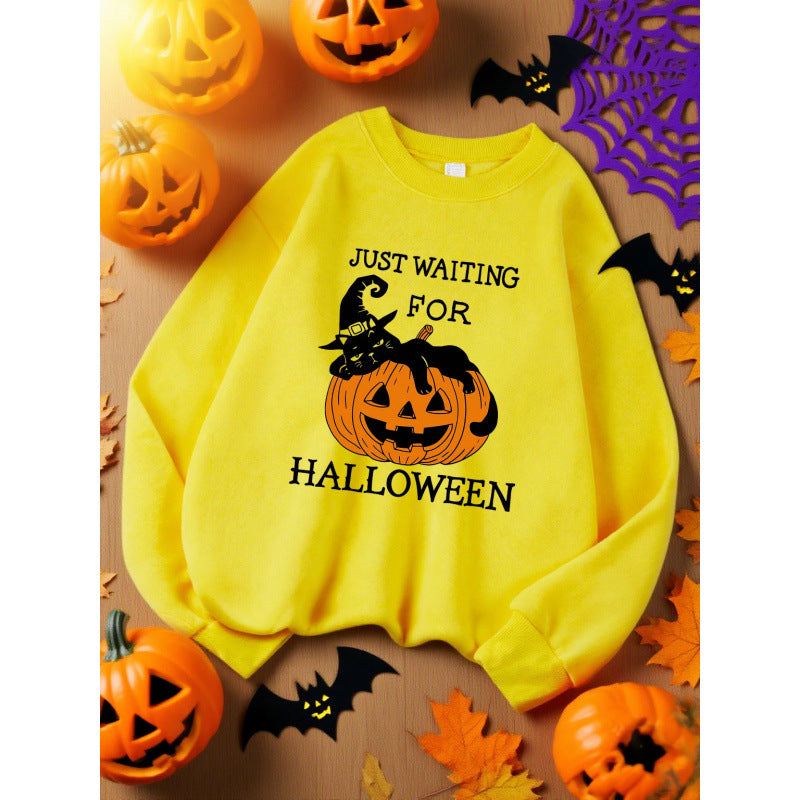 Just Waiting for Pumpkin Design Sweats - alternate view 9