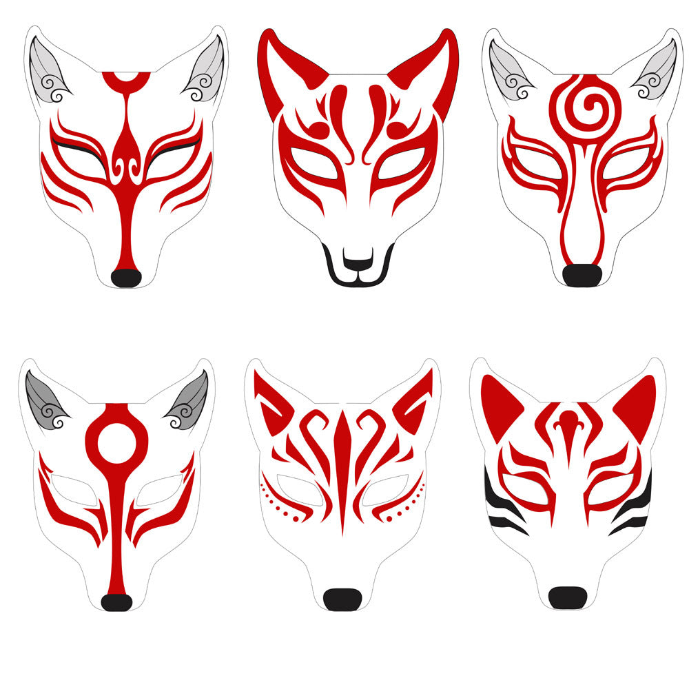 DIY Leather Fox Mask Prop - alternate view 5