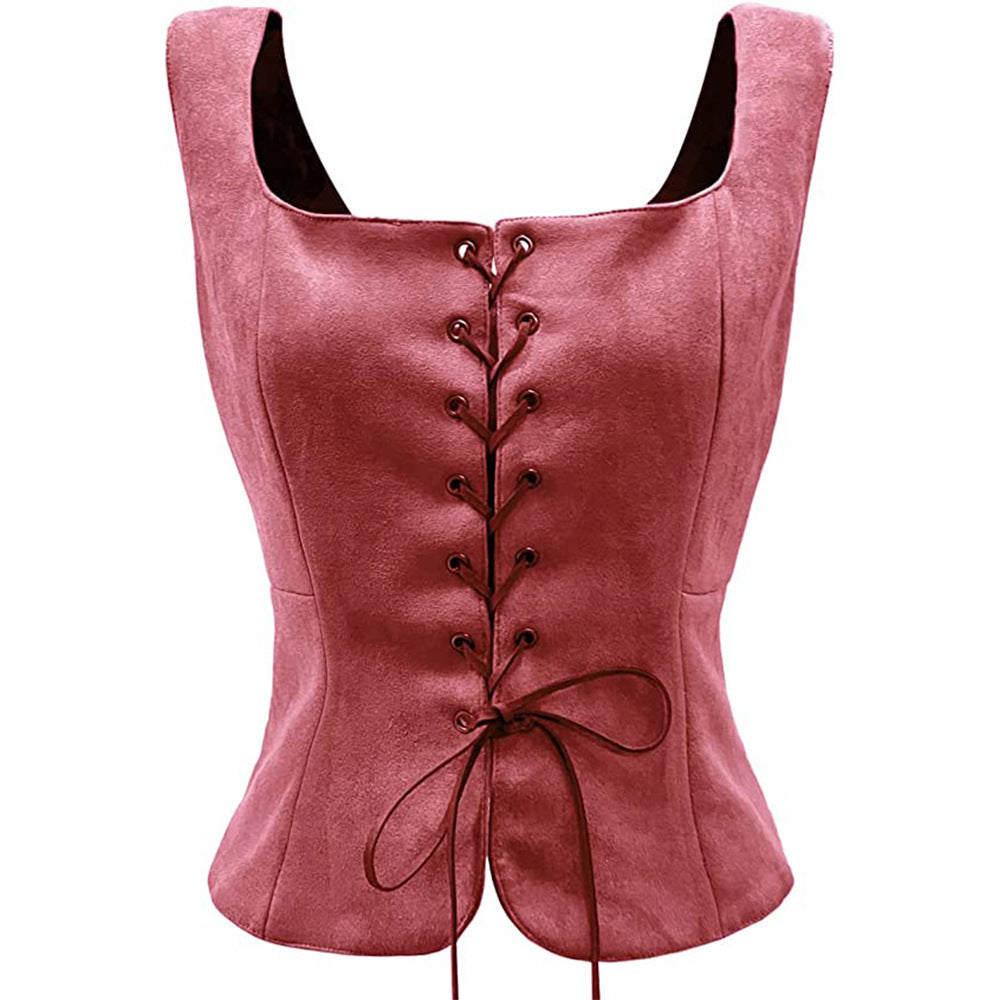Suede Vest Halloween Costume - Discount Halloween City