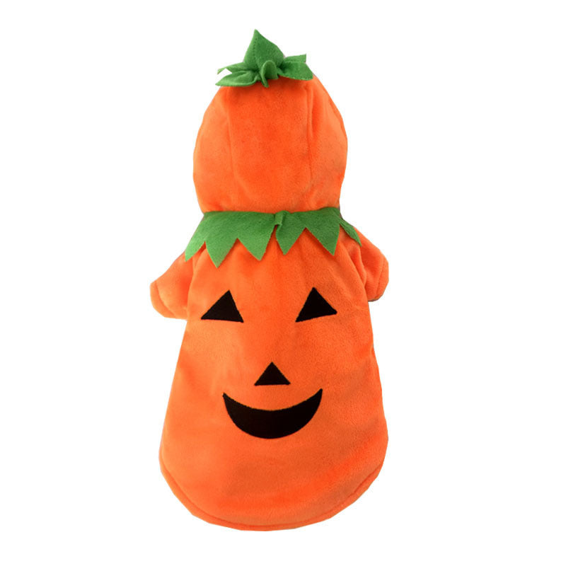 Halloween Pet Clothes Pumpkin Demon Transformation Costume - Discount Halloween City