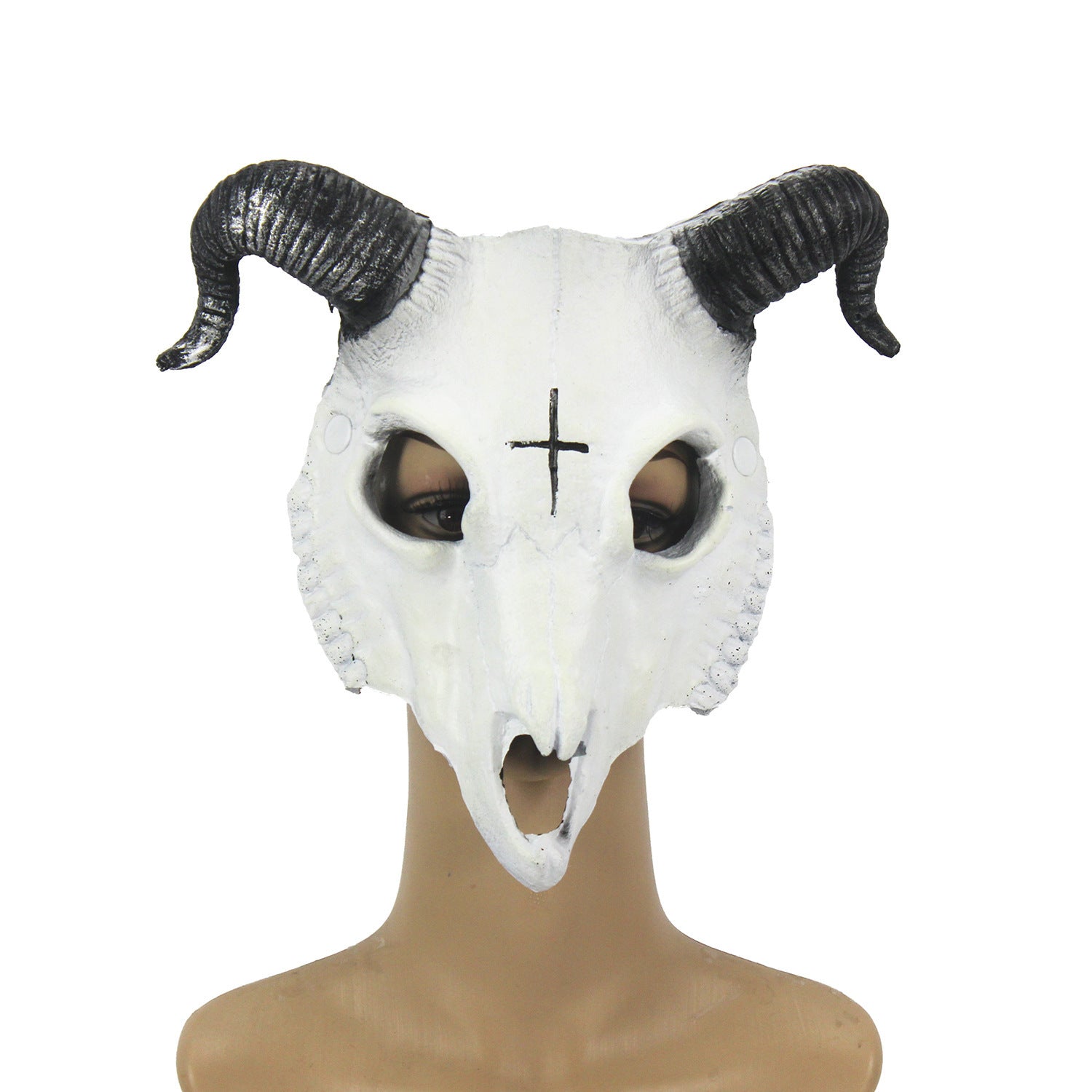 Goat Mask Halloween Party Pu Animals Mask - Discount Halloween City