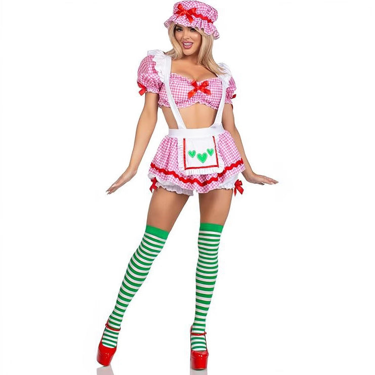 Halloween Beer Girl Dress Stage Costume - Discount Halloween City